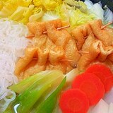 餅巾着の塩糀鍋♪